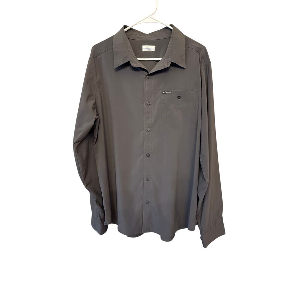MEN'S COLUMBIA FISHING BUTTON UP SHIRT